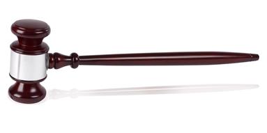 Gigantic Wooden Gavel - 2ft Long!