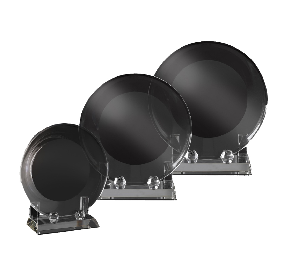 Crystal Salver Trays - 3 sizes - SCW61