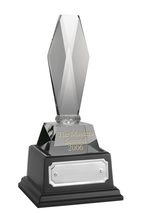 Optical Crystal Award - Clarity - Available in 3 Sizes - AC07