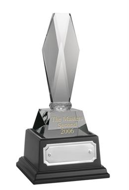 Optical Crystal Award - Clarity - Available in 3 Sizes - AC07