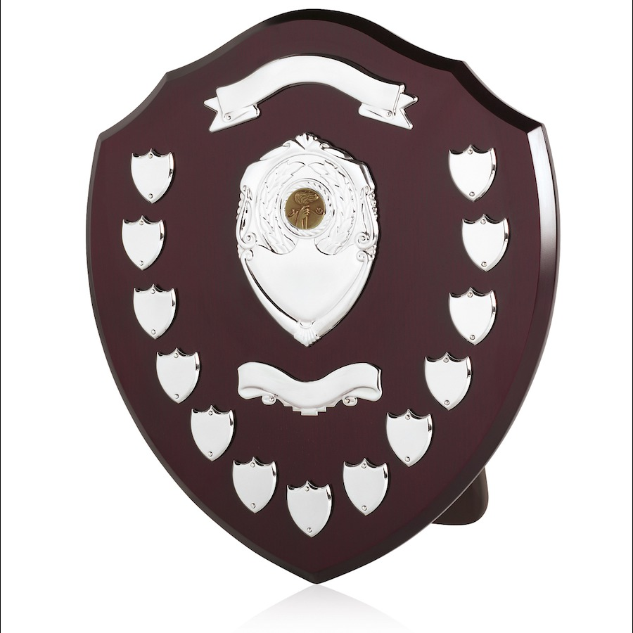 Large Traditional Shield with Veneer Finish - SV16