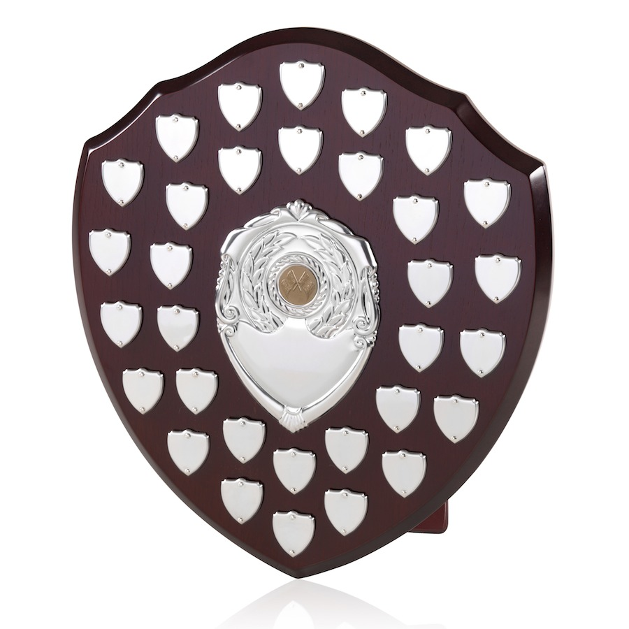 Large Traditional Perpetual Shield Awards - 28 to 32 Shield - 2 Sizes - BPS28/32