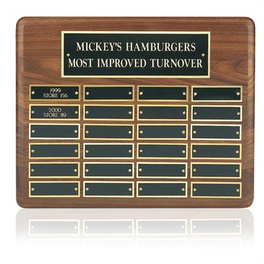 American Walnut Wall Hanging Plaque - WP03