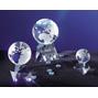 Crystal Globe with Triangle Base - 3 sizes thumbnail