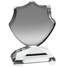 Optical Crystal Elegant Shield Award - AC64