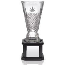 Statesman Hand Cut Crystal Vase - K005