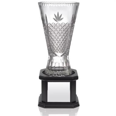 Statesman Hand Cut Crystal Vase - K005