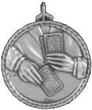 Poker Bridge Cards Medals