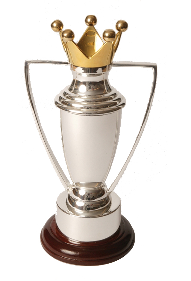 Silver Plated Crown Trophy Cup - 4 sizes - A325