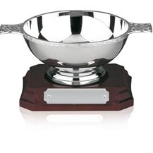 Celtic Mounted Quaich Bowl with Foot - 1289