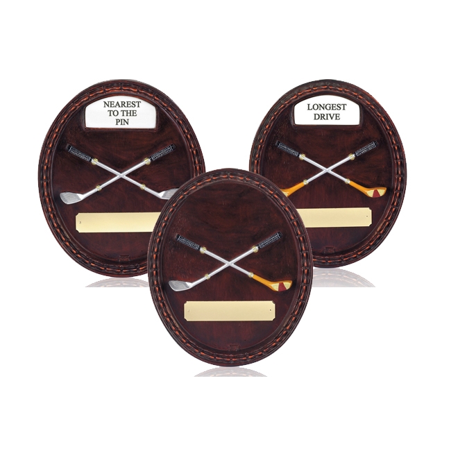Hand Painted Oval Plaques - RS59-61