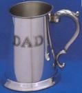 DAD - Pewter Tankard