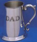 DAD - Pewter Tankard