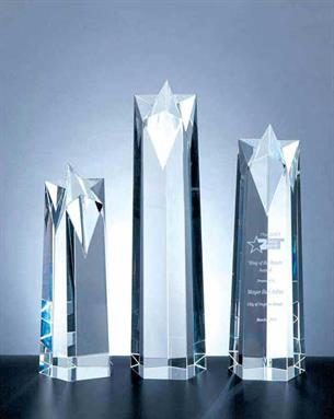 Star Obelisk Award - Small, Large and Medium - C-367
