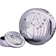 Charles Rennie Mackintosh Trinket Box: Style 1 - Circular