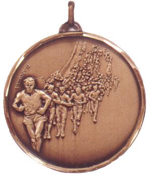 Faceted Marathon Medal