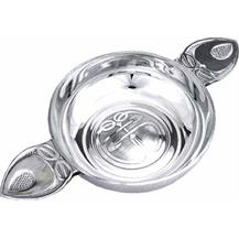 Charles Rennie Mackintosh Pewter Quaich Bowl