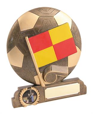 Beautiful Resin Football Linesman Trophy