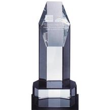 Optical Crystal Hexagon Tower