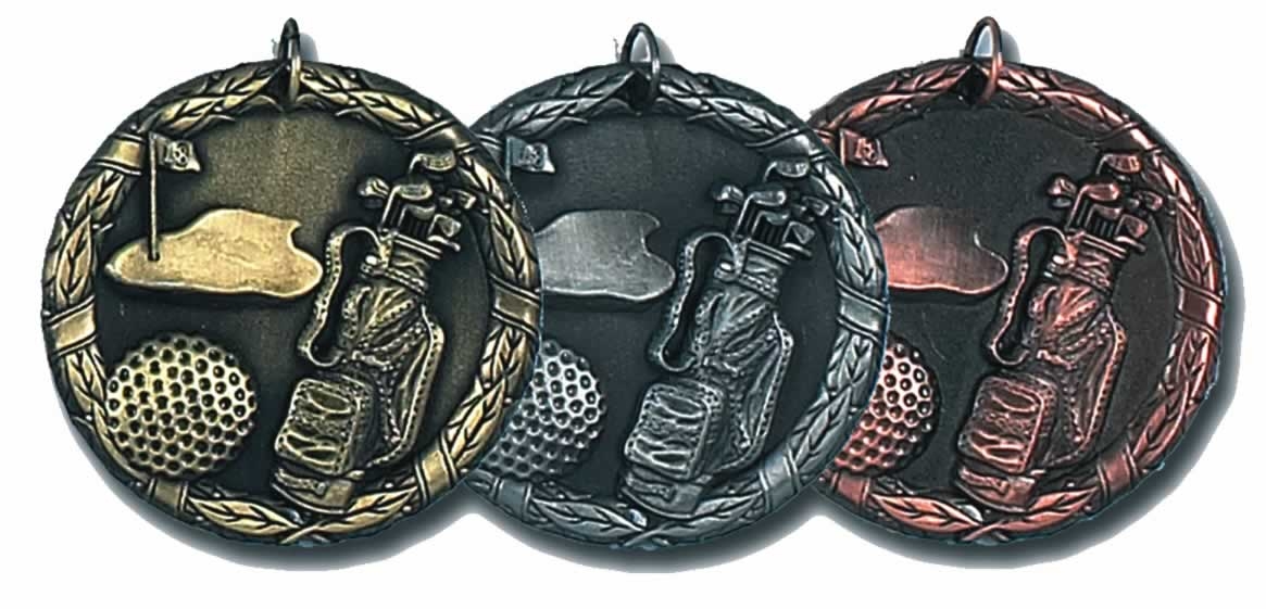 Golf Medal Gold