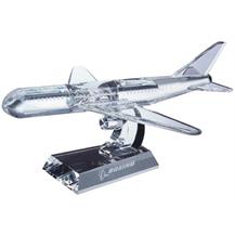 Optical Crystal Dual Engine Aeroplane