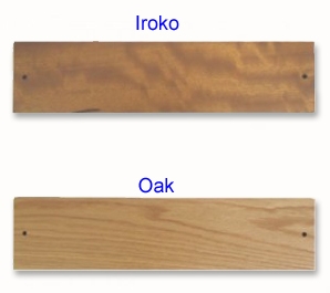 Iroko and Oak
