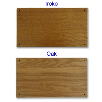 Iroko and Oak