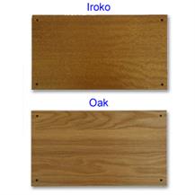 Iroko and Oak