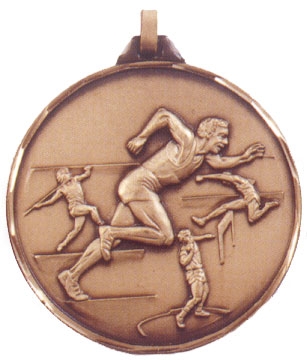 Faceted Decathlon Medal