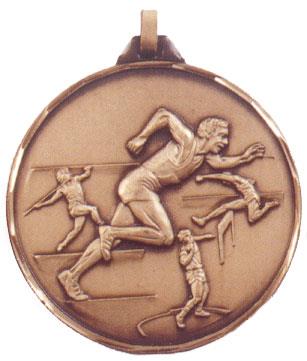 Faceted Decathlon Medal