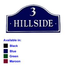 Polished Aluminium Bridge Sign