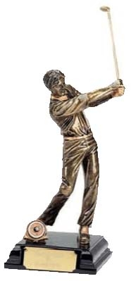 Half Swing Golf Trophy
