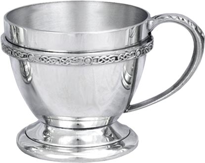 Child's Pewter 'Celtic' Tankard