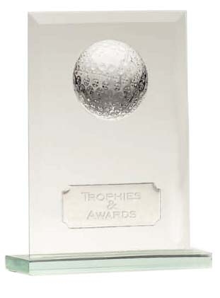 Jade Crystal Golf Honour Trophy