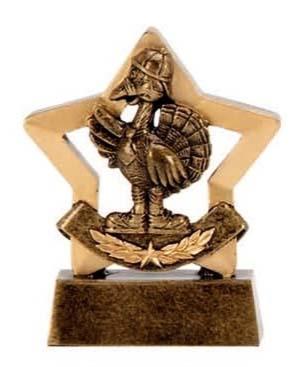 Mini Star Golf Turkey Trophy