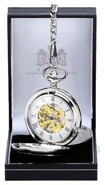 Double Full Hunter Pocket Watch