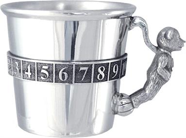 Baby / Child's Cup with Teddy Handle - Plain Base